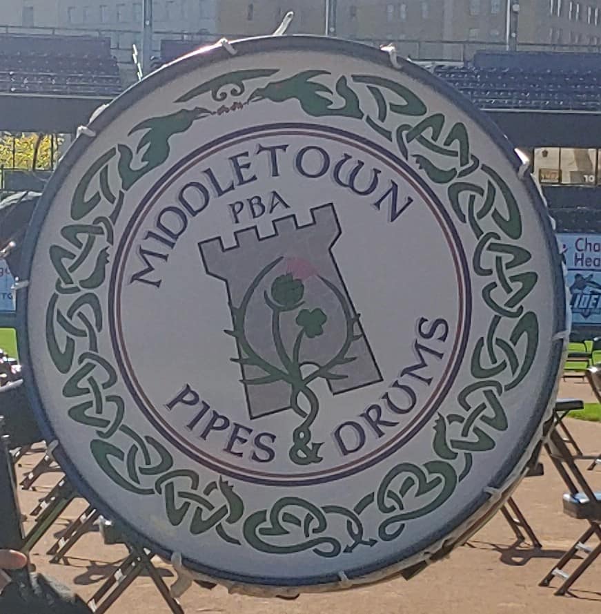 Middletown Bagpipes and Drums Bass Drum